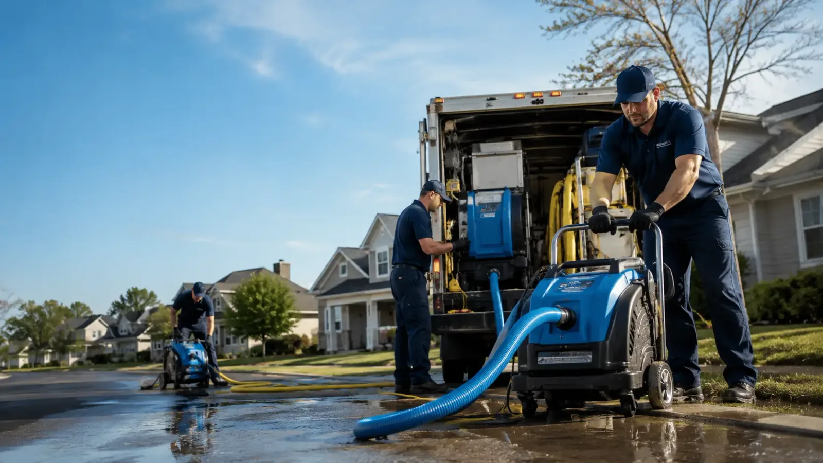 Flood Damage Cleanup in Baldwin, MI